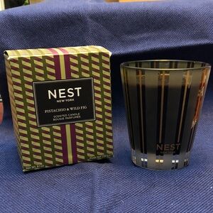 NEST Fragrances Green and Purple pistachio and wild fig 8oz Scented Candle